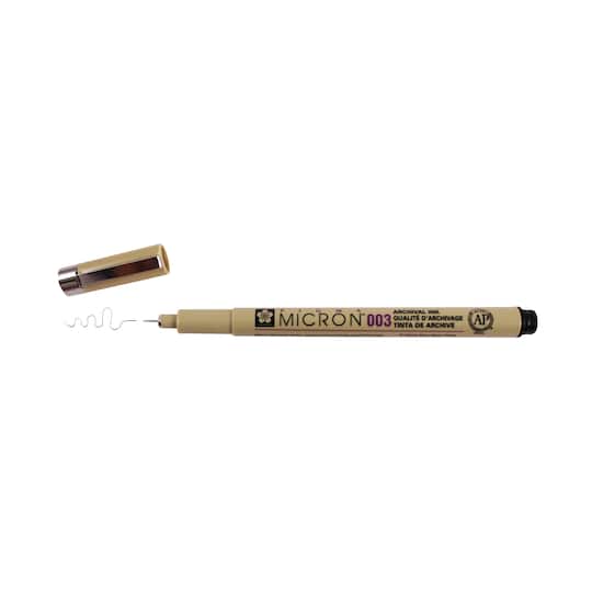 Pigma® Micron® 003 Black Pen